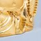 Buda sonriente dorado de porcelana, siglo XX, Imagen 5
