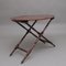 Early 19th Century Mahogany Folding Butlers Tray on Stand, 1830s 7