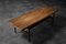 Mid-Century Modern Danish Rosewood Coffee Table with Shelf and Pull-Out Black Top, 1960s, Image 9