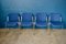Blue Dining Chairs by Giancarlo Piretti for Castelli Anonima Castelli, Set of 4 1