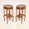 French Parquetry Bedside Tables, 1930s, Set of 2, Image 5