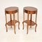 French Parquetry Bedside Tables, 1930s, Set of 2 4