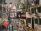 William Goliasch, Montmartre Paris, Oil on Canvas, Framed, Image 1