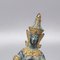 Estatua decorativa tailandesa de bronce que representa a la deidad, años 40, Imagen 7