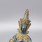 Thai Decorative Bronze Statue Depicting Deity, 1940s 7