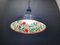 Industrial Hand Painted Light Pendant, 1960s 2