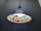 Industrial Hand Painted Light Pendant, 1960s, Image 2