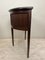 Vintage Half Moon Side Table with Sliding Roller Shutters, 1950s, Image 10