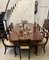 Antique Regency Figured Mahogany Metamorphic Extending Dining Table, 1835 4