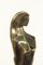 Jim Ritchie, Femme debout, bronce dorado, siglo XX, Imagen 6