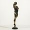 Jim Ritchie, Femme Debout, Bronze Doré, 20e Siècle 1