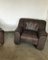 Leather DS 44 Lounge Chairs from de Sede, 1970s, Set of 2 1