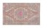Verblasster türkischer Vintage Kemerhisar Teppich 2