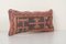 Vintage Anatolian Wool Rectangular Rug Cushion Cover 3