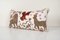 Uzbek Pictorial Suzani Bed Cushion Cover with Animal Garden Motif, Image 2