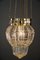 Hammered Pendant with Glass Shade, Vienna, 1920s 8