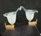Vintage Murano Glass Sconces, 1960s, Set of 3 9