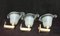 Vintage Murano Glass Sconces, 1960s, Set of 3 1