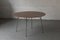 Tavolo da pranzo rotondo modello 3600 di Arne Jacobsen per Fritz Hansen, Danimarca, anni '50, Immagine 1