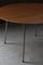 Tavolo da pranzo rotondo modello 3600 di Arne Jacobsen per Fritz Hansen, Danimarca, anni '50, Immagine 29