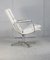 Space Age Lounge Chair in Steel and Faux Leather, France, 1970s, Image 24
