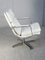 Space Age Lounge Chair in Steel and Faux Leather, France, 1970s 12
