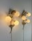 Metal Wall Lamps and Opal Glass in the style of Sergio Terzani, Italy, 1970s, Set of 2 8