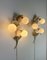 Metal Wall Lamps and Opal Glass in the style of Sergio Terzani, Italy, 1970s, Set of 2, Image 8