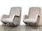 Italian Lounge Chairs by Aldo Morbelli for ISA Bergamo, 1950s, Set of 2, Image 4