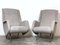 Italian Lounge Chairs by Aldo Morbelli for ISA Bergamo, 1950s, Set of 2 1