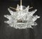 Lámparas de suspensión de cristal de Murano, años 80. Juego de 3, Imagen 2