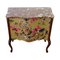 Rococo Style Chest with Gilt Christian Lacroix Patern and Natural Marble Top 3