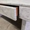 Large Desk with 3 Drawers in Carrara Marble, 1970s, Image 9