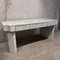 Large Desk with 3 Drawers in Carrara Marble, 1970s 4