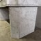 Großer Schreibtisch mit 3 Schubladen aus Carrara Marmor, 1970er 8