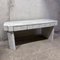 Large Desk with 3 Drawers in Carrara Marble, 1970s 5