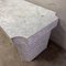 Large Desk with 3 Drawers in Carrara Marble, 1970s 3