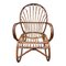 Lounge Chair in Rattan, 1970s 6
