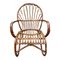 Lounge Chair in Rattan, 1970s 7