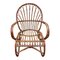 Lounge Chair in Rattan, 1970s, Image 13
