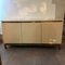 Vintage Lacquered Wood and Brass Sideboard by Guy Lefevre 1
