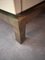 Lackiertes Vintage Holz & Messing Sideboard von Guy Lefevre 2