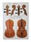 Lithographies Vintage of a 1777 Violine, a 1580s Cello and a 1730s Cello par Clarissa Bruce & Richard Valencia pour The Strad, Set de 3 7