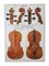 Vintage Lithographs of a 1777 Violine, a 1580s Cello and a 1730s Cello by Clarissa Bruce & Richard Valencia for The Strad, Set of 3 7