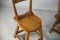 Brutalist Wooden Stools, France, 1960s, Set of 2, Image 11