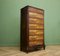 19th Century French Tall Inlaid Walnut Chest of Drawers, Image 3
