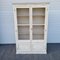 Patinated Oak Bookcase with Showcase, 1930s 1