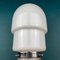 White Opaline Glass Table Lamp, Italy, 1970s 2