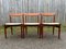 Mid-Century Danish Teak and Skai Dining Chair with Light Beige Skai from Sorø Stolefabrik , 1960s, Image 1