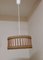 Vintage Ceiling Lamp in Fabric, 1970s, Image 1